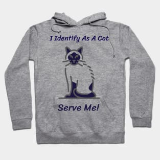 I identify as a cat Hoodie